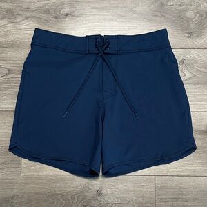 Carve Designs 6” Noosha Board Swim Shorts Navy Blue Size 10